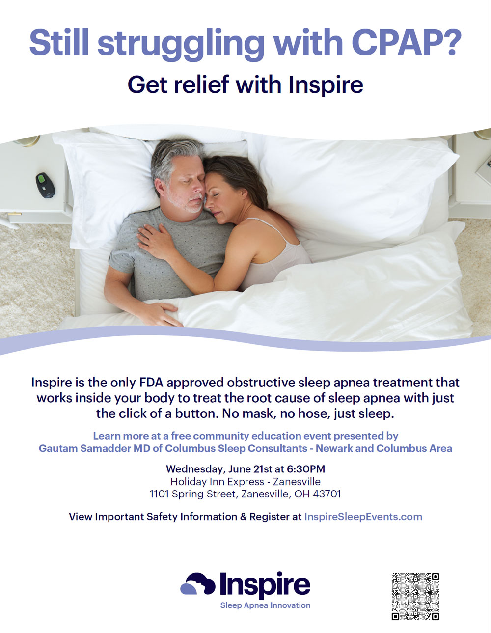 Inspire Event at Columbus Sleep Consultants